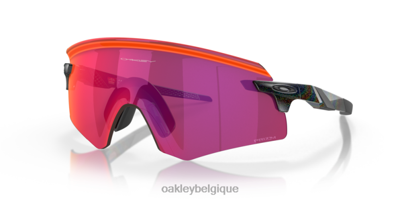 être Oakley lunettes encodeur (montage en pont bas) verres Prizm Road, monture galaxie foncée LFB041062