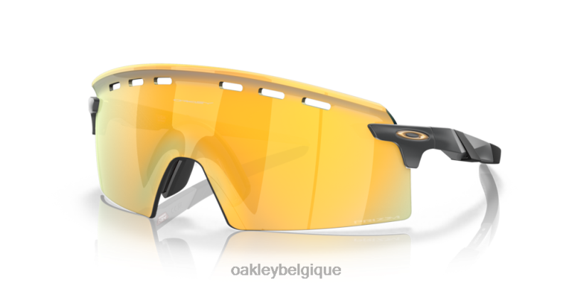 être Oakley lunettes frappe de l'encodeur verres Prizm 24k, monture en carbone mat LFB04769