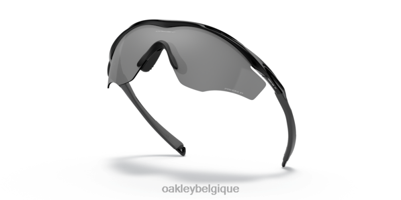 être Oakley lunettes m2 cadre xl Verres polarisants noirs Prizm, monture noire polie LFB04178