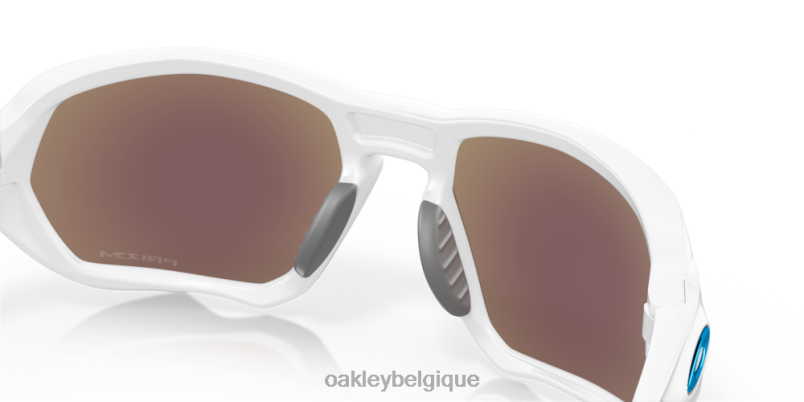 être Oakley lunettes plasma (ajustement du pont bas) verres saphir Prizm, monture blanc mat LFB04589