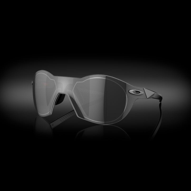 être Oakley lunettes re: sous zéro verres prizm noirs, monture en acier LFB0419