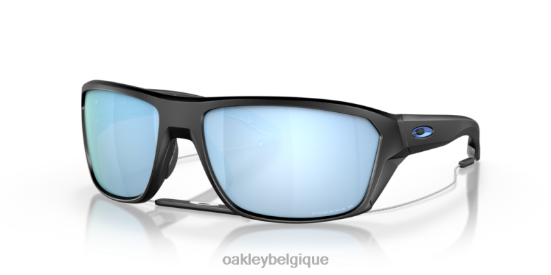 être Oakley lunettes tir partagé Verres polarisés Prizm Deep Water, monture noire mate LFB04299