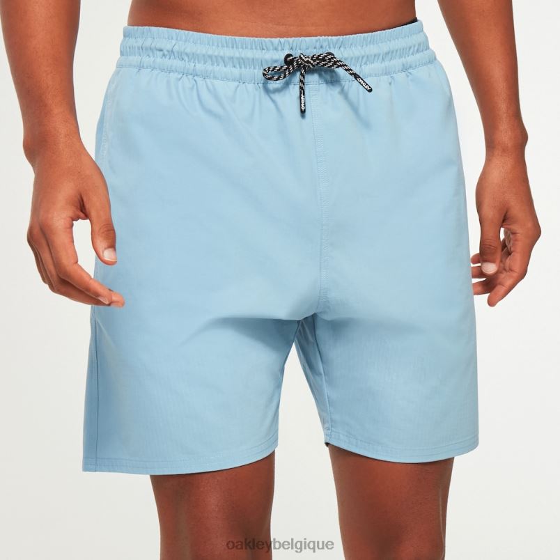 être Oakley vêtements short de plage oneblock 18" bleu délavé LFB042678