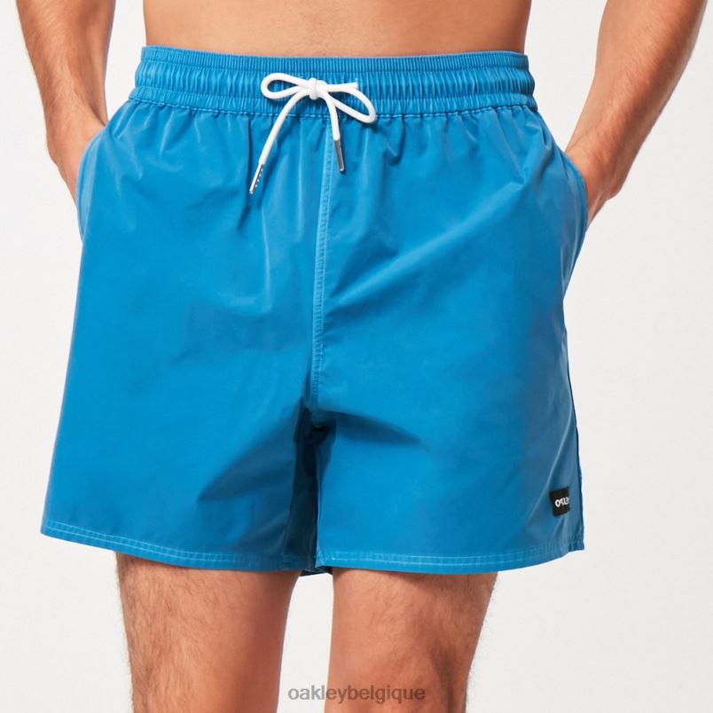 être Oakley vêtements short de plage robinson rc 16" bleu brillant LFB042662