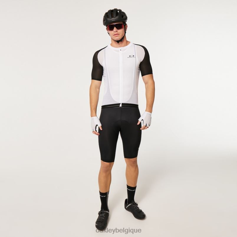 être Oakley vêtements bavoir classique iconique noir blanc LFB042723