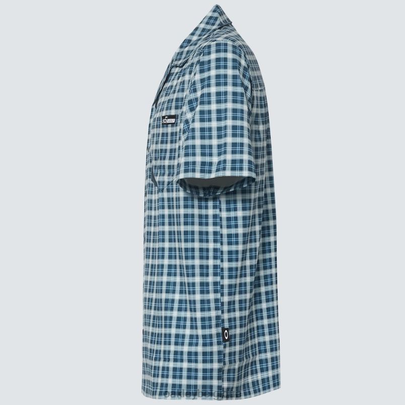 être Oakley vêtements chemise de soleil réduite vérifier le lavage à la pierre LFB042284