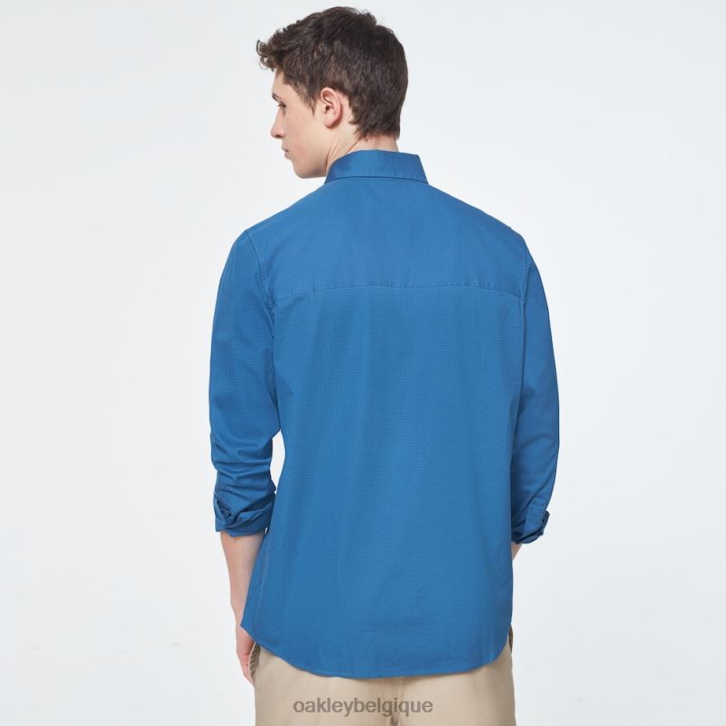 être Oakley vêtements chemise à patch workwear bleu interstellaire LFB042401