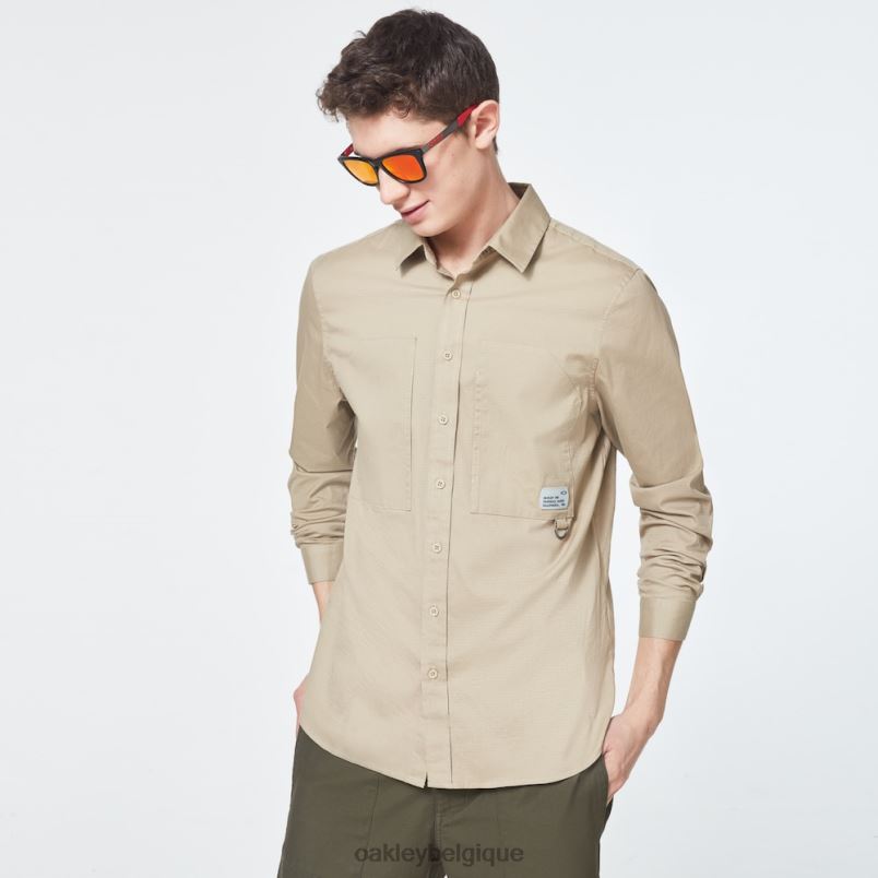 être Oakley vêtements chemise à patch workwear safari LFB042402