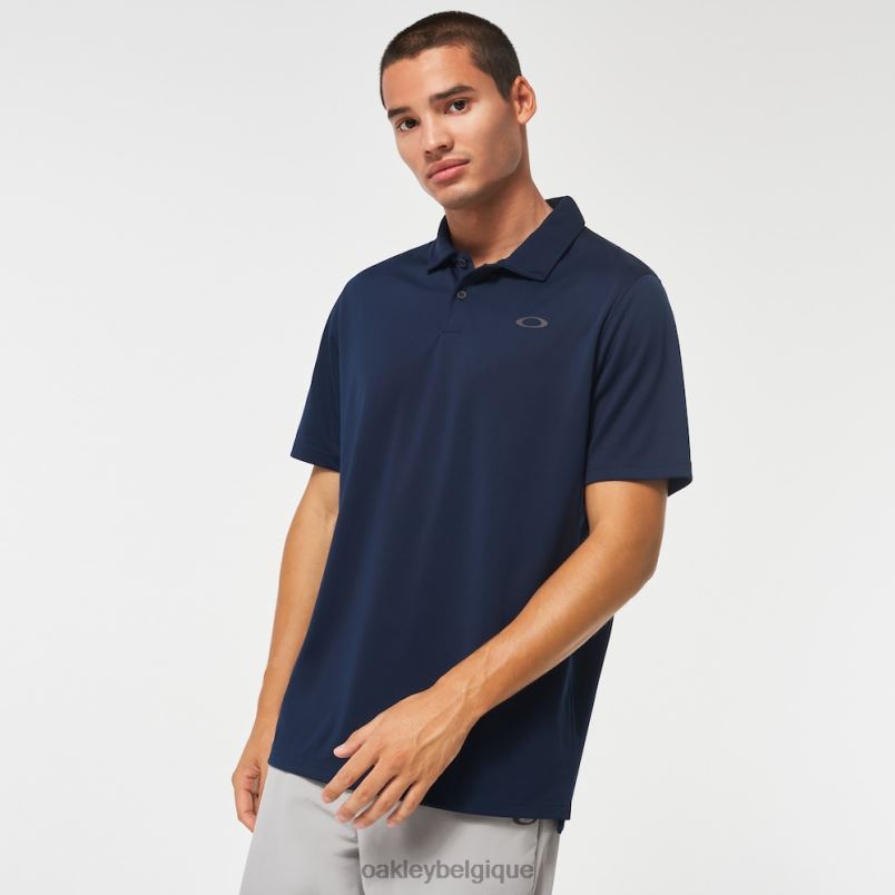 être Oakley vêtements icône tn protéger rc polo i équipe marine LFB042622