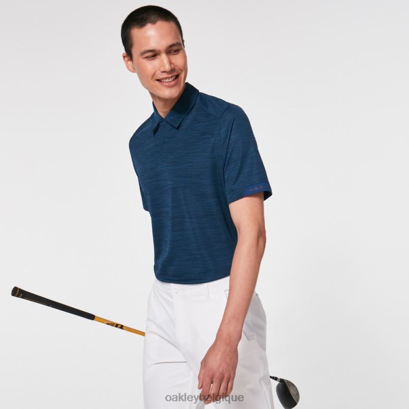 être Oakley vêtements polo aéro ellipse 2.0 bleu LFB042415