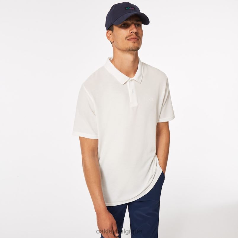 être Oakley vêtements polo détente blanc cassé LFB042431