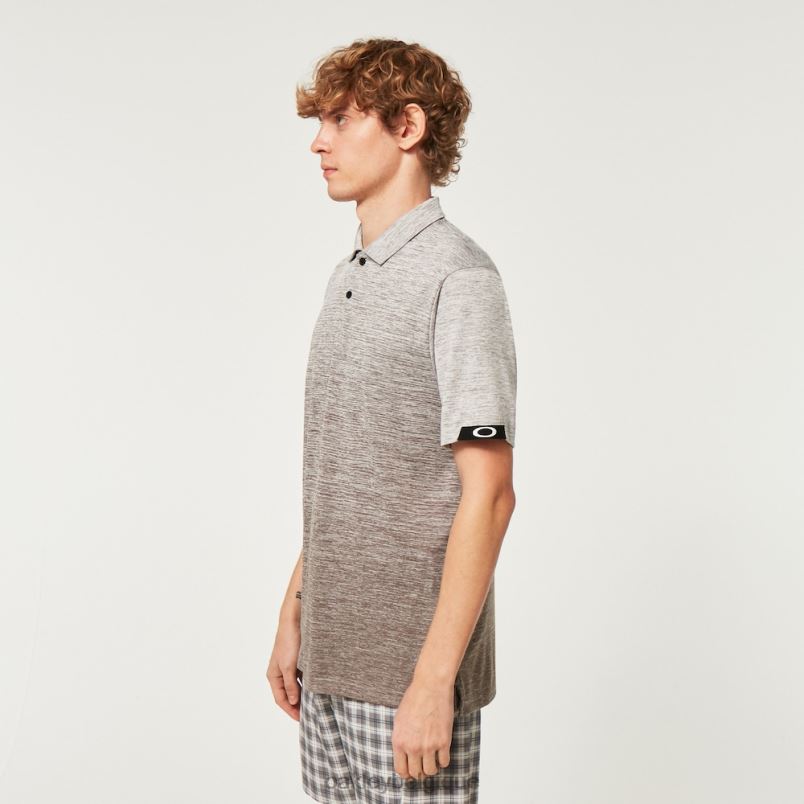 être Oakley vêtements polo à grain doux blanc LFB042607