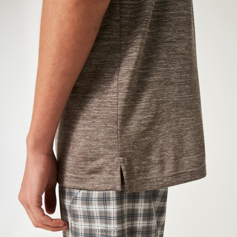 être Oakley vêtements polo à grain doux blanc LFB042607