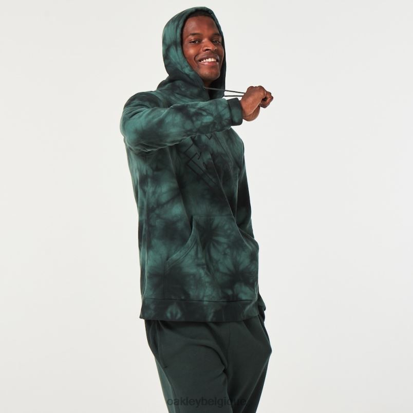 être Oakley vêtements Sweat à capuche Po Wanderlust vert Chasseur LFB042310