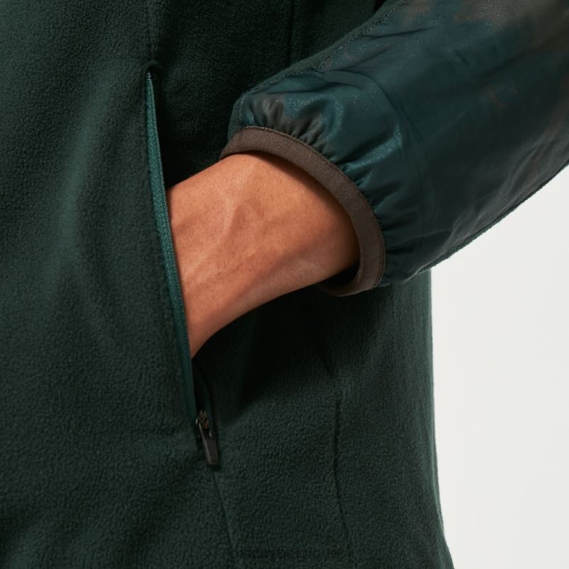 être Oakley vêtements Sweat à capuche Wanderlust FZ impression td vert/montagne LFB042304
