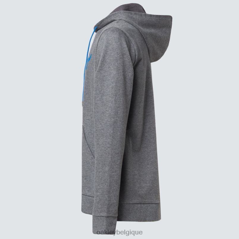 être Oakley vêtements b1b po sweat à capuche 2.0 nouveau gris athlétique/ozone LFB042471