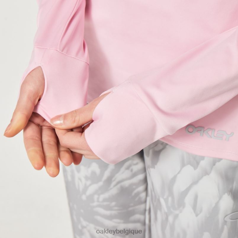 être Oakley vêtements couche intermédiaire tc aurora fleur rose LFB042640