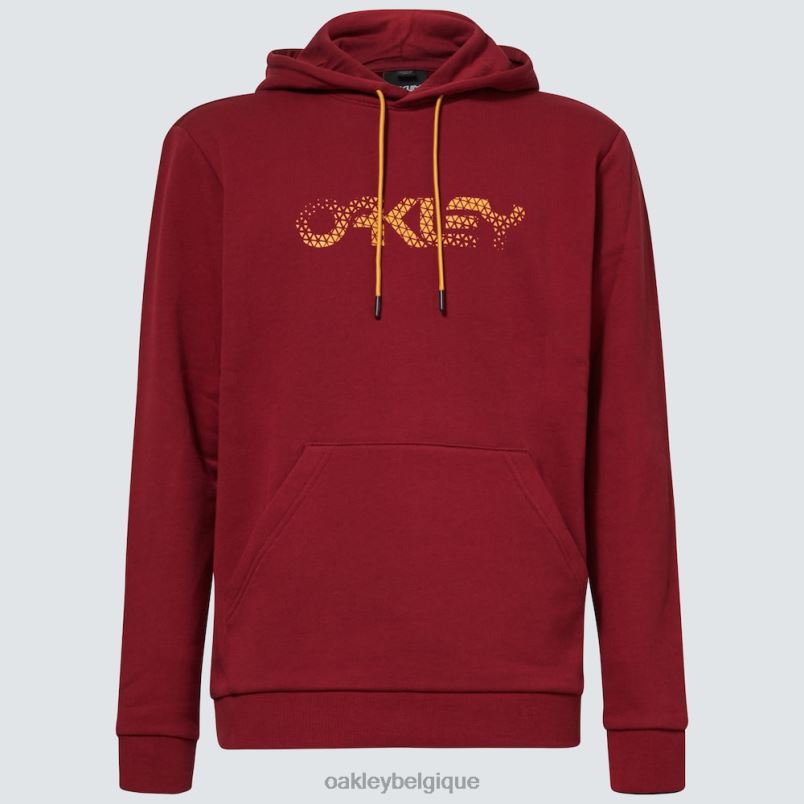 être Oakley vêtements le sweat à capuche post po fer rouge LFB042509