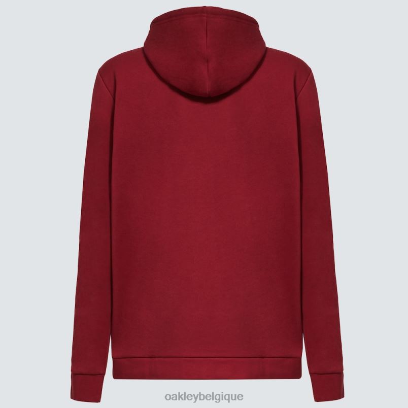 être Oakley vêtements le sweat à capuche post po fer rouge LFB042509