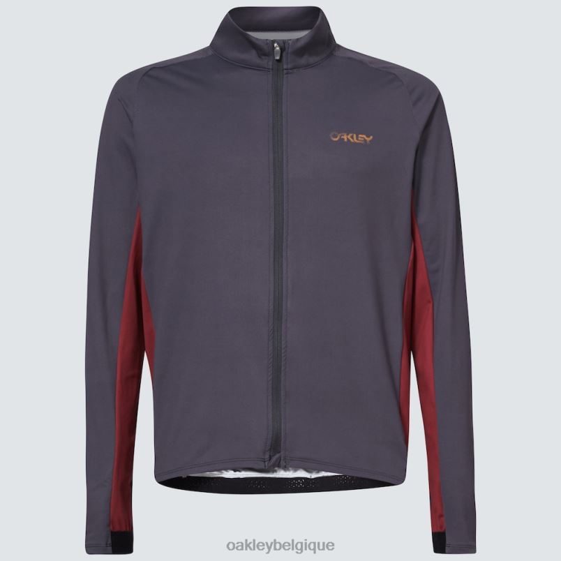 être Oakley vêtements maillot thermique elements ii fer forgé LFB042619