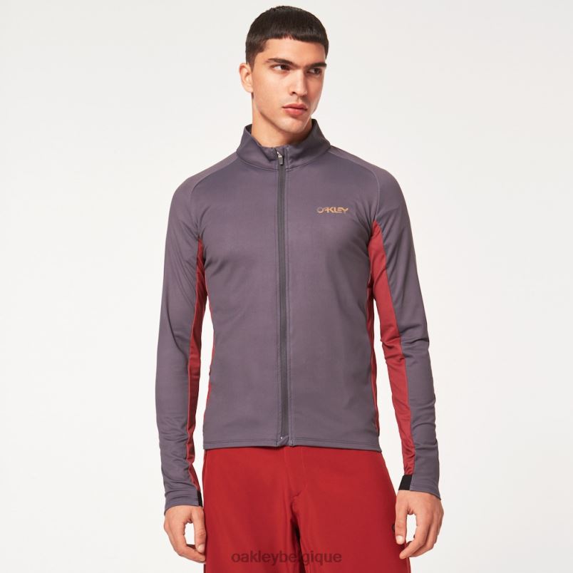 être Oakley vêtements maillot thermique elements ii fer forgé LFB042619