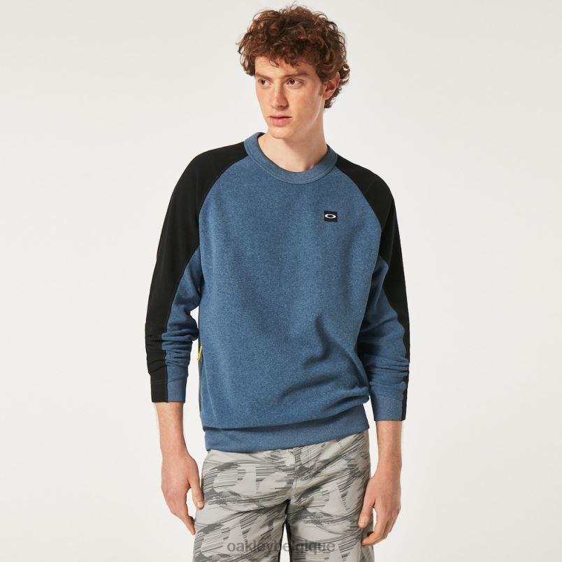 être Oakley vêtements équipage micro range rc copen bleu LFB042552