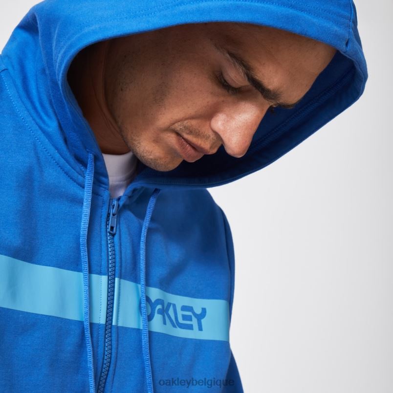 être Oakley vêtements sweat à capuche en molleton à visière droite bleu royal LFB042413