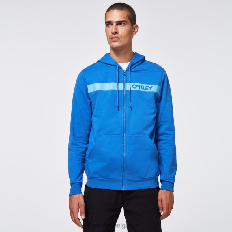 être Oakley vêtements sweat à capuche en molleton à visière droite bleu royal LFB042413