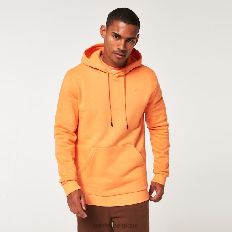 être Oakley vêtements sweat à capuche relax orange tendre LFB042428