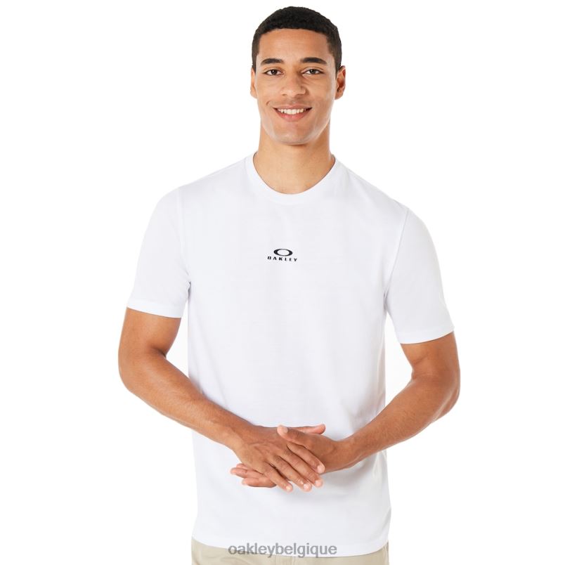 être Oakley vêtements écorce nouvelle manche courte blanc LFB042110