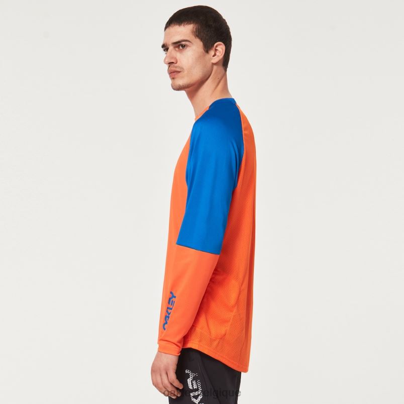 être Oakley vêtements maillot vtt ls usine pilote ibis écarlate LFB042531