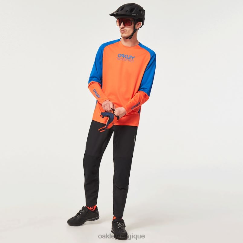 être Oakley vêtements maillot vtt ls usine pilote ibis écarlate LFB042531