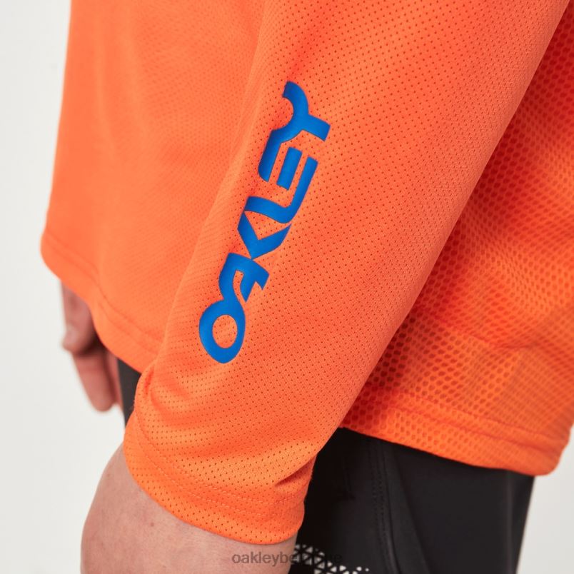 être Oakley vêtements maillot vtt ls usine pilote ibis écarlate LFB042531