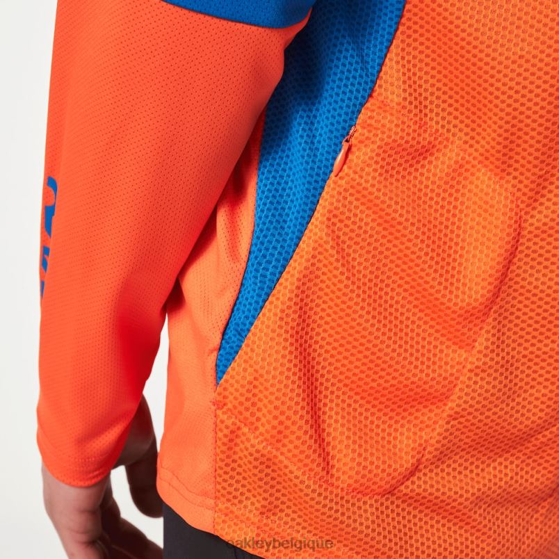être Oakley vêtements maillot vtt ls usine pilote ibis écarlate LFB042531