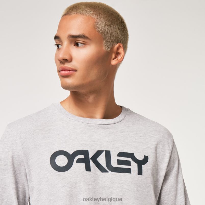 être Oakley vêtements mark ii l/s tee 2.0 bruyère de granit LFB042586