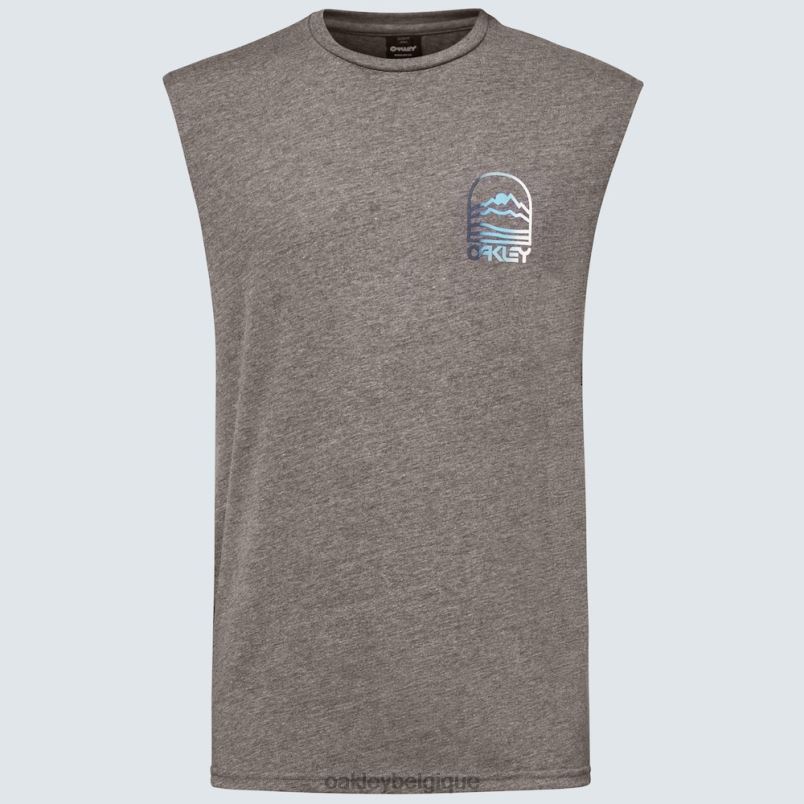 être Oakley vêtements réservoir b1b de montagne dégradée nouveau gris athlétique LFB042329