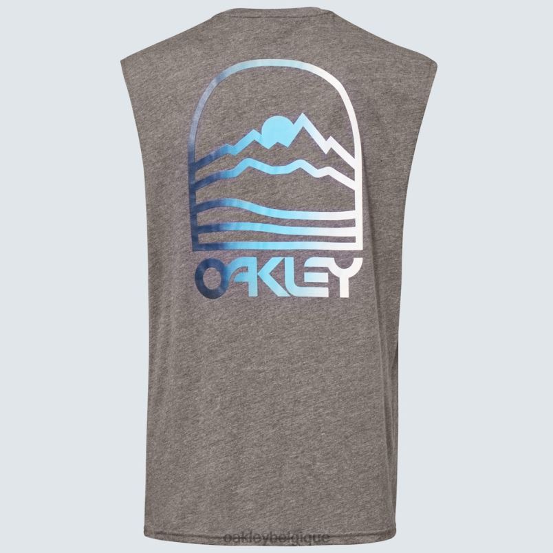 être Oakley vêtements réservoir b1b de montagne dégradée nouveau gris athlétique LFB042329