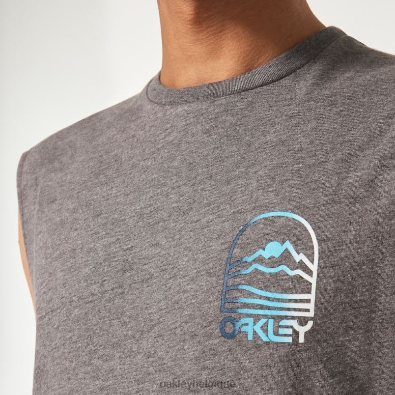 être Oakley vêtements réservoir b1b de montagne dégradée nouveau gris athlétique LFB042329