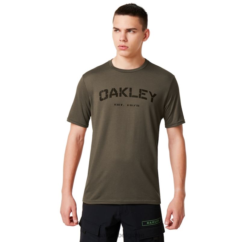 être Oakley vêtements si indoc tee pinceau foncé LFB042393