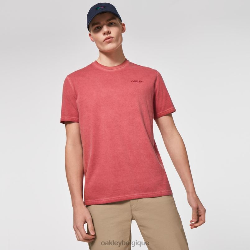 être Oakley vêtements t-shirt surteint à logo b1b fer rouge LFB042481