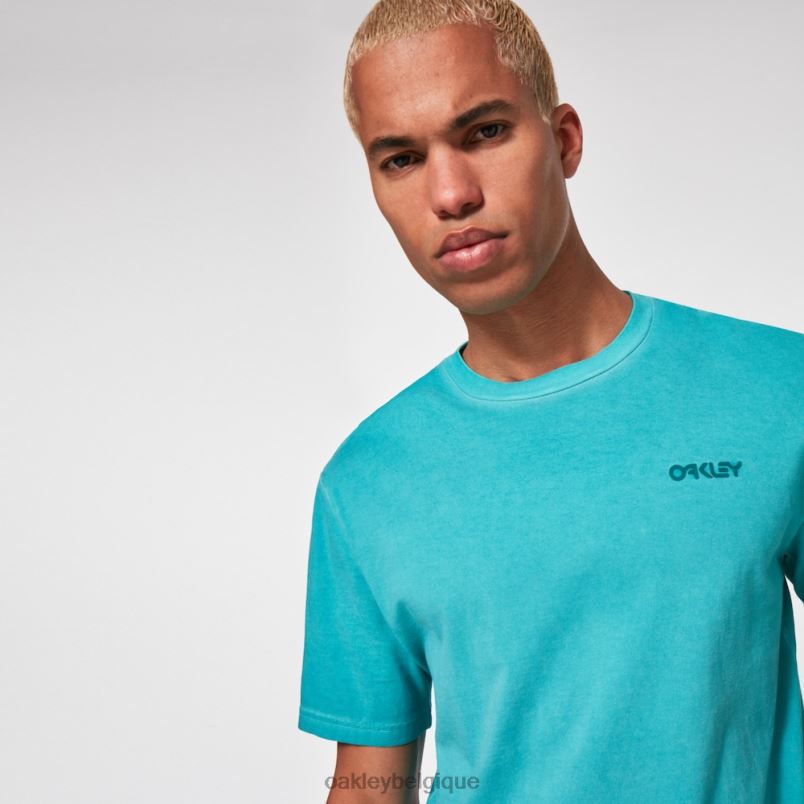être Oakley vêtements t-shirt surteint à logo b1b lac vert LFB042479