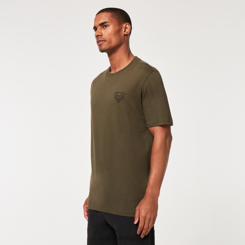 être Oakley vêtements tee-shirt à charge dure nouveau pinceau foncé LFB042195