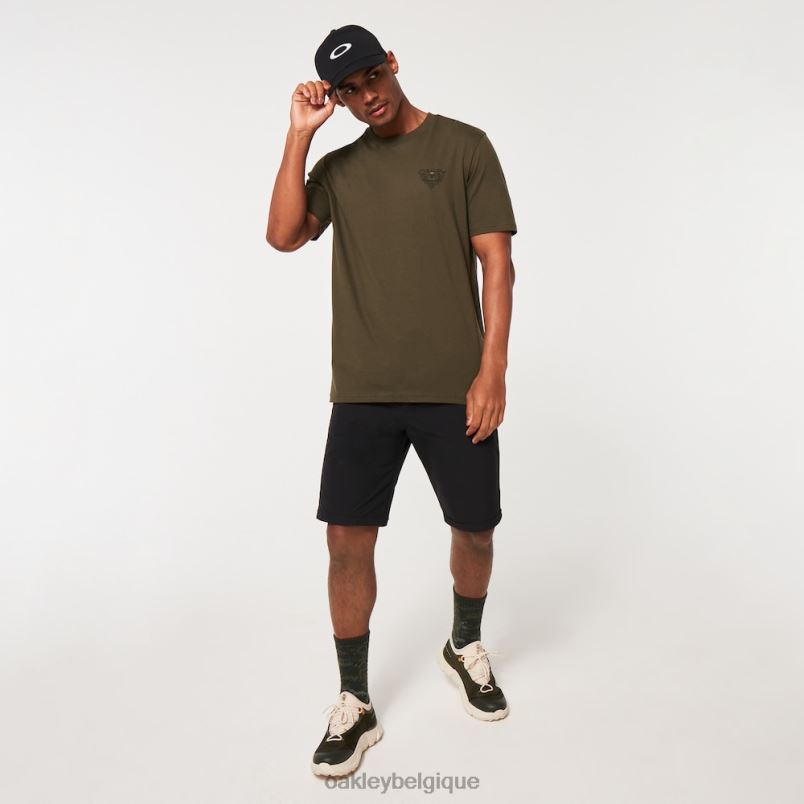 être Oakley vêtements tee-shirt à charge dure nouveau pinceau foncé LFB042195