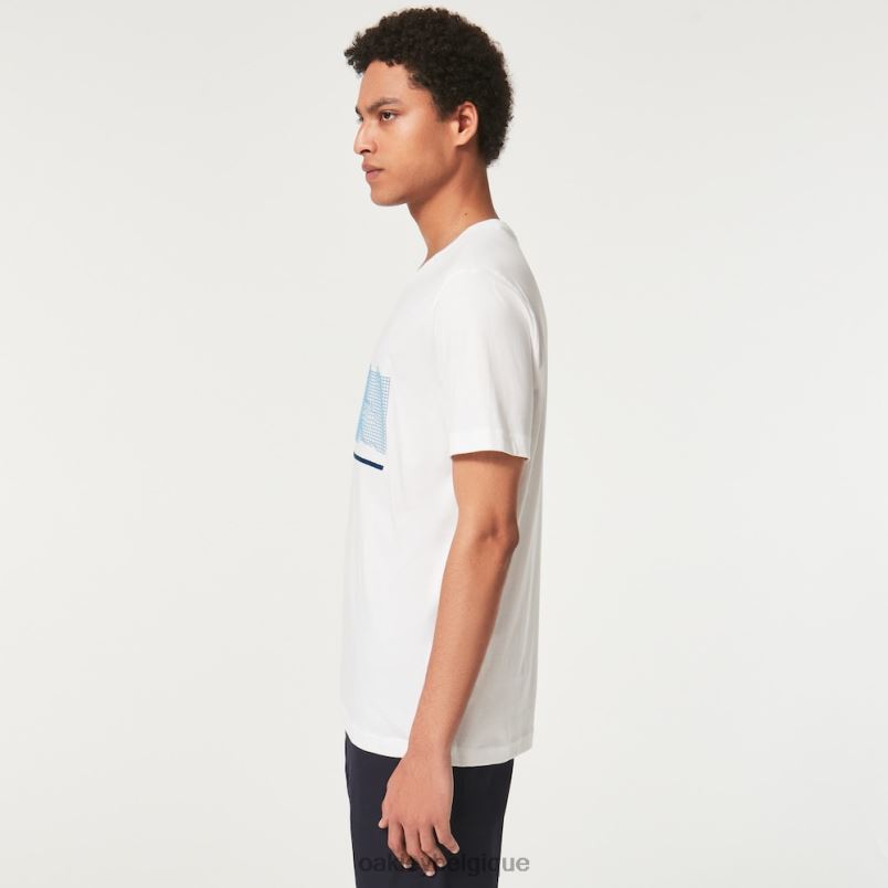 être Oakley vêtements tee-shirt digi-mountains blanc LFB042554