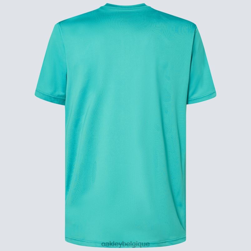 être Oakley vêtements tee-shirt latitude rc menthe verte LFB042158