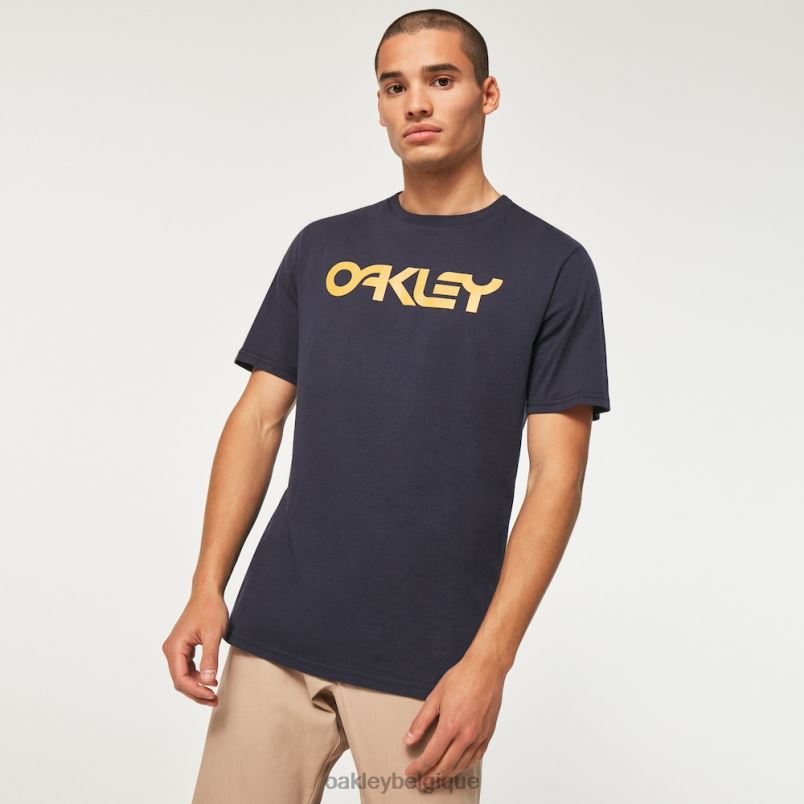 être Oakley vêtements tee-shirt mark ii 2.0 brasse/jaune ambre LFB042154