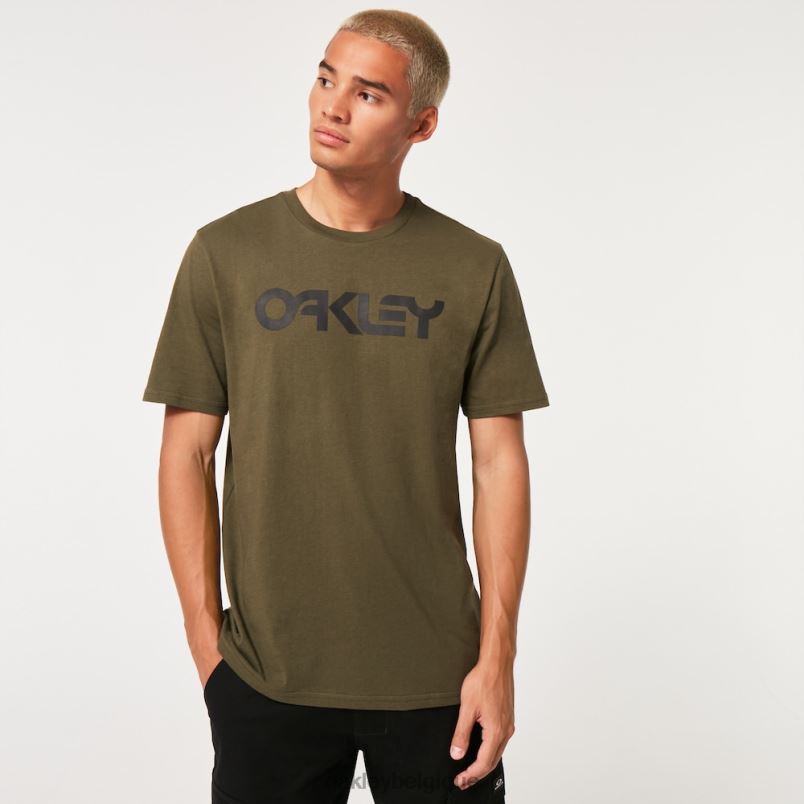 être Oakley vêtements tee-shirt mark ii 2.0 nouveau pinceau foncé/noir LFB042153