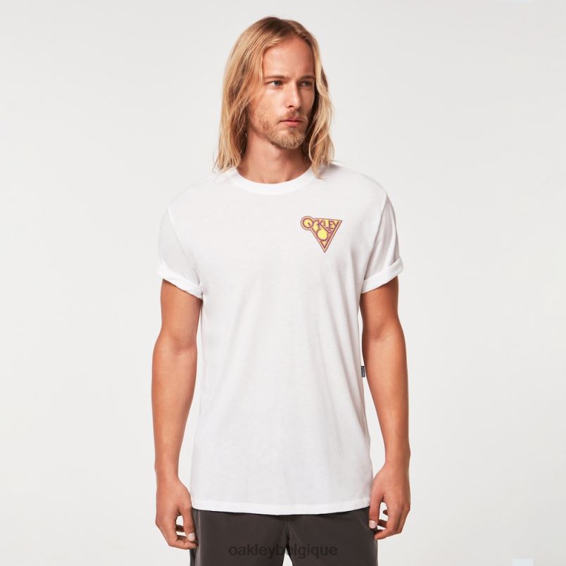 être Oakley vêtements tee-shirt tamarindo blanc LFB042208